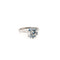 Bague 51 Bague solitaire diamant taille ancienne 2,8 ct en or blanc et platine 58 Facettes 7870
