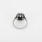 Bague 56 Bague Art Déco, or gris, onyx, diamant de taille ancienne 1 carat environ. 58 Facettes 260250