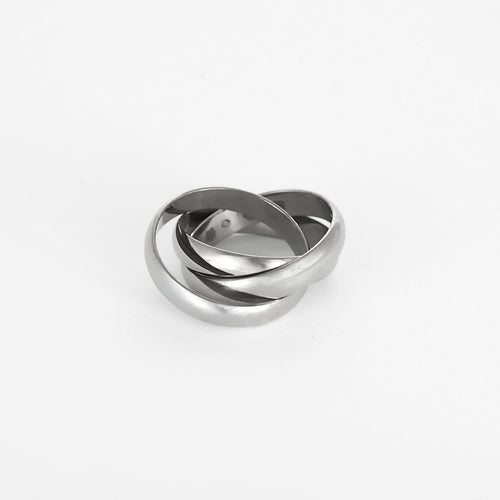 Bague 46 Cartier - Trinity - Bague en Or blanc . Vintage. 58 Facettes 260262