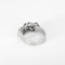 Bague 59 Bague en or gris et diamants 58 Facettes 260238