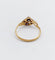 Bague 55 Bague toi et moi Art nouveau en or 18k et platine, perle et diamants 58 Facettes A07002