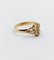 Bague 52 Bague toi et moi Art nouveau en or 18k et perles 58 Facettes A07003