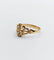 Bague 52 Bague toi et moi Art nouveau en or 18k et perles 58 Facettes A07003