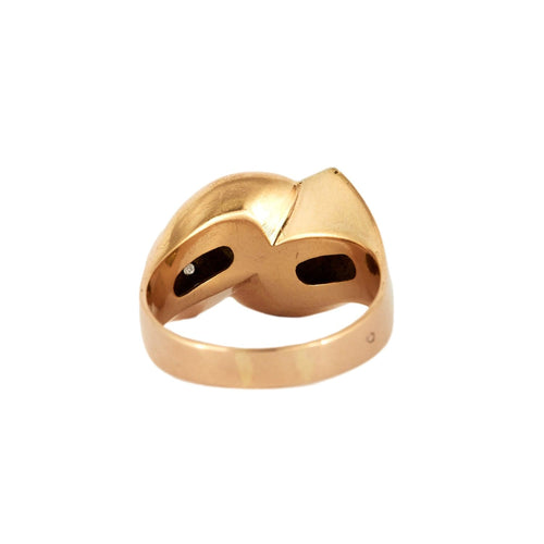 Bague 59 Valse - Bague en or jaune et diamants 58 Facettes BO/230037