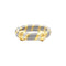 Bague 50 Bague Cartier, "Trinity", trois tons d'or et acier. 58 Facettes 35606