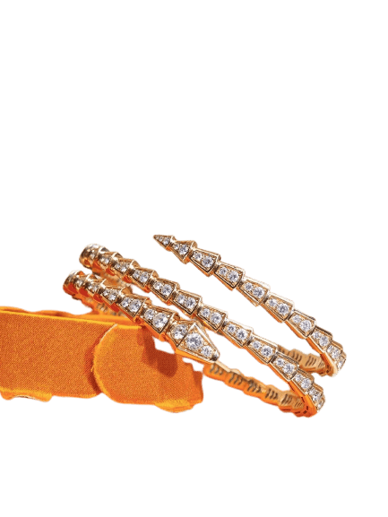 Bracelet Bvlgari Serpenti Viper - Bracelet en or rose et diamants 58 Facettes Jnci29