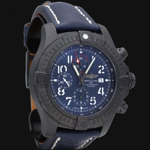 Montre Breitling Montre Super Avenger Chronograph 48 Night Mission 58 Facettes MT46223