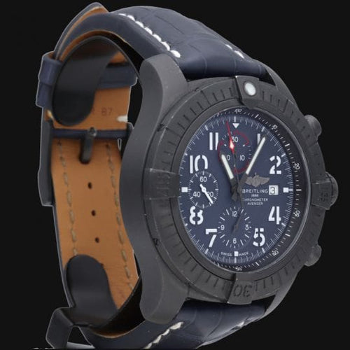Montre Breitling Montre Super Avenger Chronograph 48 Night Mission 58 Facettes MT46223