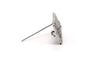 Broche Broche Art déco en or blanc 18 carats, saphirs et diamants 58 Facettes 23652