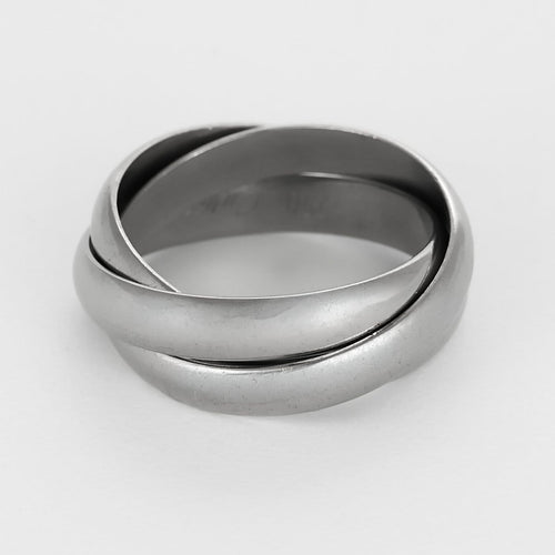 Bague 51 Cartier Bague Trinity en Or blanc 18k. Modèle Vintage. 58 Facettes 260285