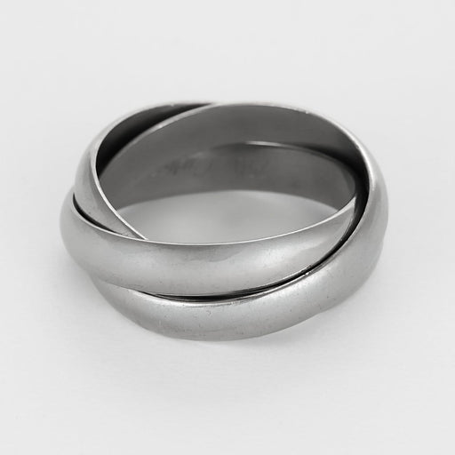Bague 51 Cartier Bague Trinity en Or blanc 18k. Modèle Vintage. 58 Facettes 260285