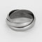 Bague 51 Cartier Bague Trinity en Or blanc 18k. Modèle Vintage. 58 Facettes 260285