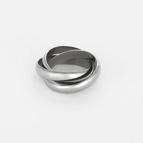 Bague 51 Cartier Bague Trinity en Or blanc 18k. Modèle Vintage. 58 Facettes 260285