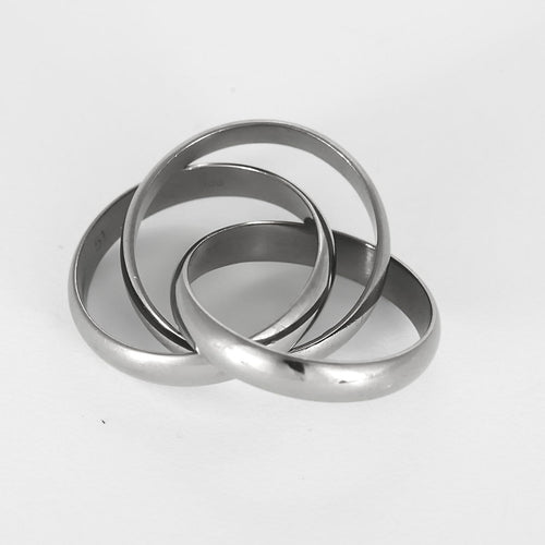 Bague 51 Cartier Bague Trinity en Or blanc 18k. Modèle Vintage. 58 Facettes 260285