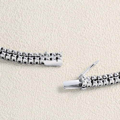 Collier Collier - Diamants en or blanc 58 Facettes 63700105
