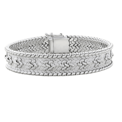 Bracelet Bracelet ruban en or blanc 58 Facettes OC-62000316