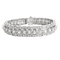 Bracelet Bracelet manchette 1950 en or blanc et diamants 58 Facettes OC-62100144
