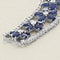 Bracelet Yessayan - Bracelet saphirs et diamants en or blanc 58 Facettes 62000240