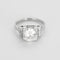 Bague 54 Bague solitaire or gris et diamant taille ancienne 2.28 carats environ 58 Facettes 260214