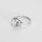 Bague 54 Bague solitaire or gris et diamant taille ancienne 2.28 carats environ 58 Facettes 260214