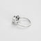 Bague 54 Bague solitaire or gris et diamant taille ancienne 2.28 carats environ 58 Facettes 260214