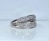Bague 61 Bague jonc en or 18 carats et diamants 58 Facettes AB718
