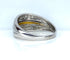 Bague 61 Bague jonc en or 18 carats et diamants 58 Facettes AB718