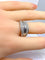 Bague 61 Bague jonc en or 18 carats et diamants 58 Facettes AB718