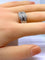 Bague 61 Bague jonc en or 18 carats et diamants 58 Facettes AB718