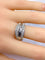 Bague 61 Bague jonc en or 18 carats et diamants 58 Facettes AB718