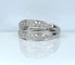 Bague 61 Bague jonc en or 18 carats et diamants 58 Facettes AB718