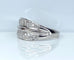 Bague 61 Bague jonc en or 18 carats et diamants 58 Facettes AB718