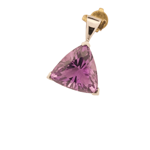 Pendentif Pendentif - Améthyste en or blanc 18 carats 58 Facettes 2023644