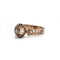 Bague 54 Bague ancienne - diamant taille rose en or rose 750 58 Facettes 1405