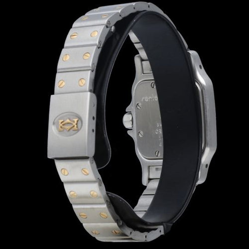 Montre Cartier Santos Galbée - Montre en or jaune et acier 58 Facettes MT46653