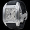 Montre Cartier Santos 100 XL - Montre chronographe automatique en acier 58 Facettes MT46655