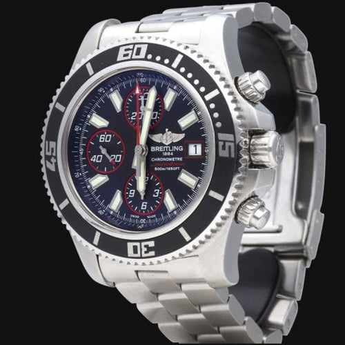Montre Breitling Montre Superocean Chronograph 42 58 Facettes MT46134