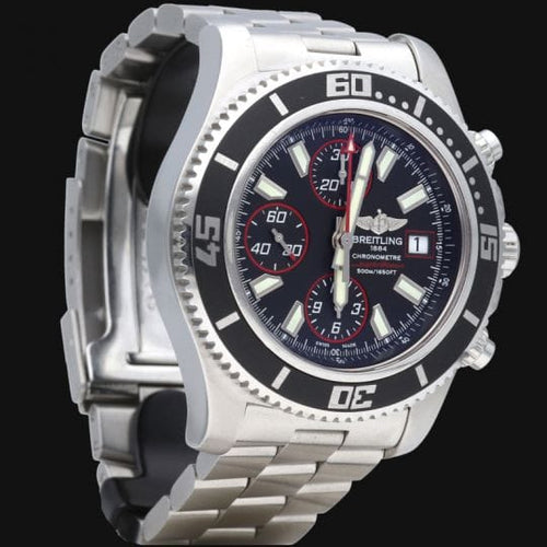 Montre Breitling Montre Superocean Chronograph 42 58 Facettes MT46134