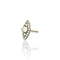 Bague 57 Bague marquise ancienne en or 18K, argent et diamants 58 Facettes