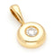 Pendentif Punto Luce - Pendentif en or jaune 18k et diamant 0,35 ct 58 Facettes 854DC60CFFCA44A9B6D8E0AEB946A230