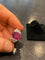 Bague en platine avec rubis 5,23 ct et diamants