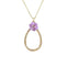 Collier Collier - Pendentif goutte en or jaune 18 carats et diamants 58 Facettes