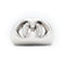 Bague 54 Bague Bulgari Abbraccio en or blanc et diamants 58 Facettes 22905