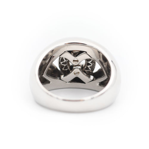 Bague 54 Bague Bulgari Abbraccio en or blanc et diamants 58 Facettes 22905