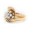 Bague Bague vintage en or jaune avec diamants taille rose 0,35 ct 58 Facettes 22932