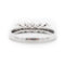 Bague Bague rivière en or blanc sertie de diamants de 0,50 ct 58 Facettes 22942