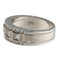 Bague 55 Bague alliance - Fedina en or blanc 18 kt avec diamants 58 Facettes G3939