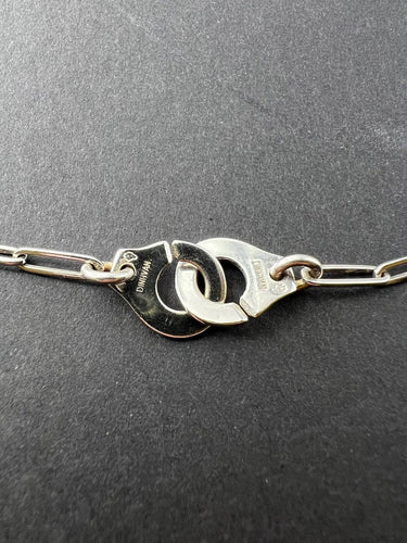 Collier Dinh Van Menottes - Collier en or blanc 18 carats 58 Facettes DV COLLIER