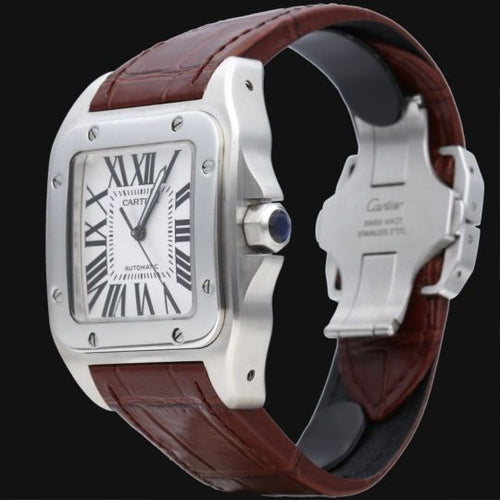 Montre Cartier Montre Santos 100 Xl 58 Facettes MT45696