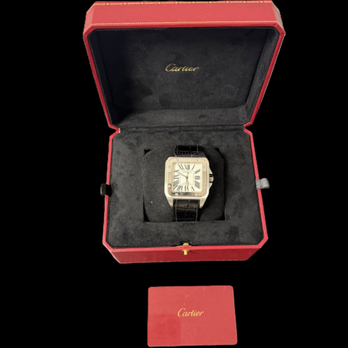 Montre Cartier Montre Santos 100 Xl 58 Facettes MT45689